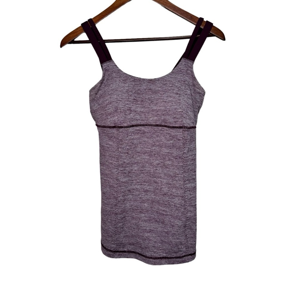 Lululemon Purple Tank Top Size 6 Activewear Yoga Sporty Workout Athletic